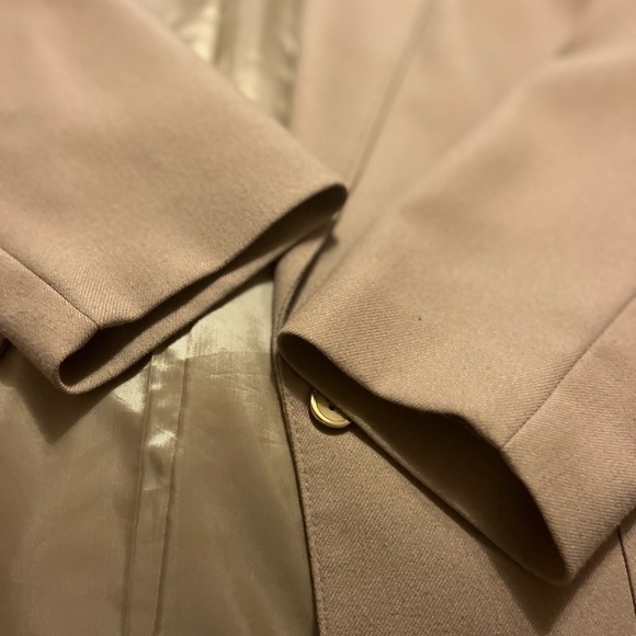 Vintage Koret  Blazer Jacket Womens Size 16 Brown One Button Long Sleeves - Picture 3 of 8